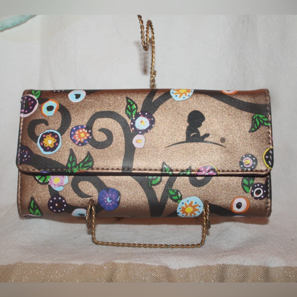 NEW Travel Jewelry Case Gold w/purple velvet for St. Jude’s